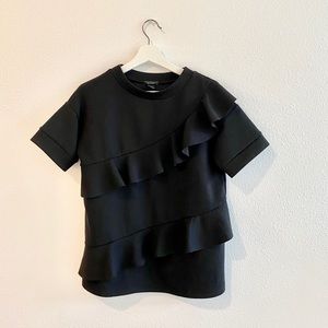 NWOT HALOGEN Ruffle Top